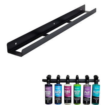 Θήκη φιαλών με διακόπτη ψεκασμού, επιτοίχια — Μέταλλο, Μάρκα FS, Μοντέλο Storage Rack, Κατάλληλο για ευρεία χρήση, Ανθεκτικό στη διάβρωση