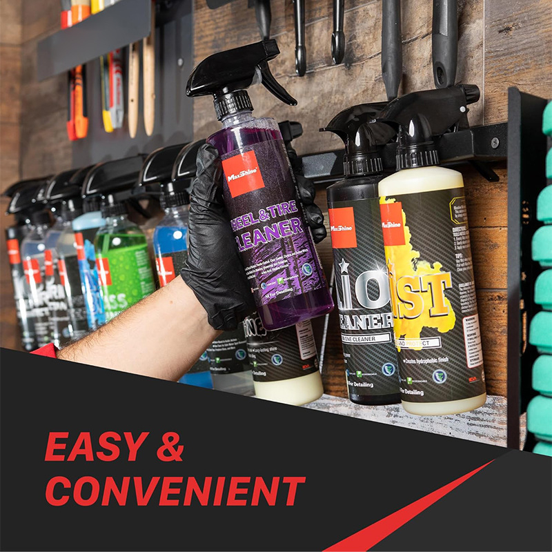 Suport pentru sticle cu declanșator, montat pe perete — Metal, Brand FS, Model Storage Rack, Universal, Rezistent la coroziune