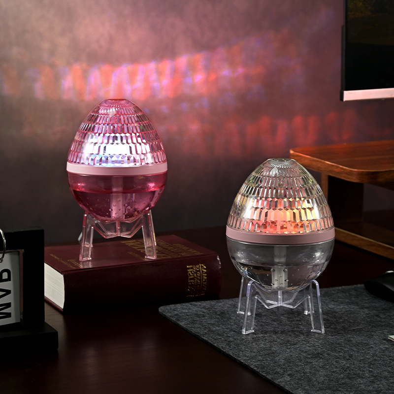 Stalo krištolo žvaigždžių danga drėkintuvas su atmosfera lempa, USB maitinimas, modelis ZJ-135, tinkamas 21–30 m², talpa <0,5 l, triukšmo lygis <36 dB