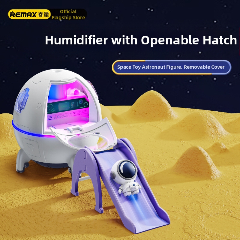 Remax RT-A730 USB umidificator pentru birou, funcționare silențioasă, acoperire 21–30 m², rezervor <0,5 L, iluminare ambientală
