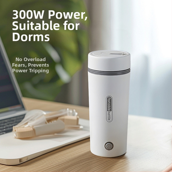 Ηλεκτρικό κύπελλο θέρμανσης νερού για αυτοκίνητο, τροφοδοσία 12V/24V, χωρητικότητα 0,35 L, καλώδιο 70 cm, ισχύς 80W/140W, αυτόματη απενεργοποίηση και προστασία από υπερθέρμανση