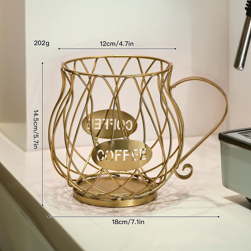 Kávékapszula tároló állvány - Hengxuan, modell Capsule pot storage rack, modern minimalista stílus, Zhejiang eredetű