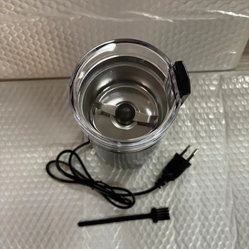 Μύλος κόκκων καφέ — WANCLE LIFE, Μοντέλο FCDJakzA, Μεταξοτυπικό λογότυπο, Βάρος 565 g, Διαθέτει προσαρμογή