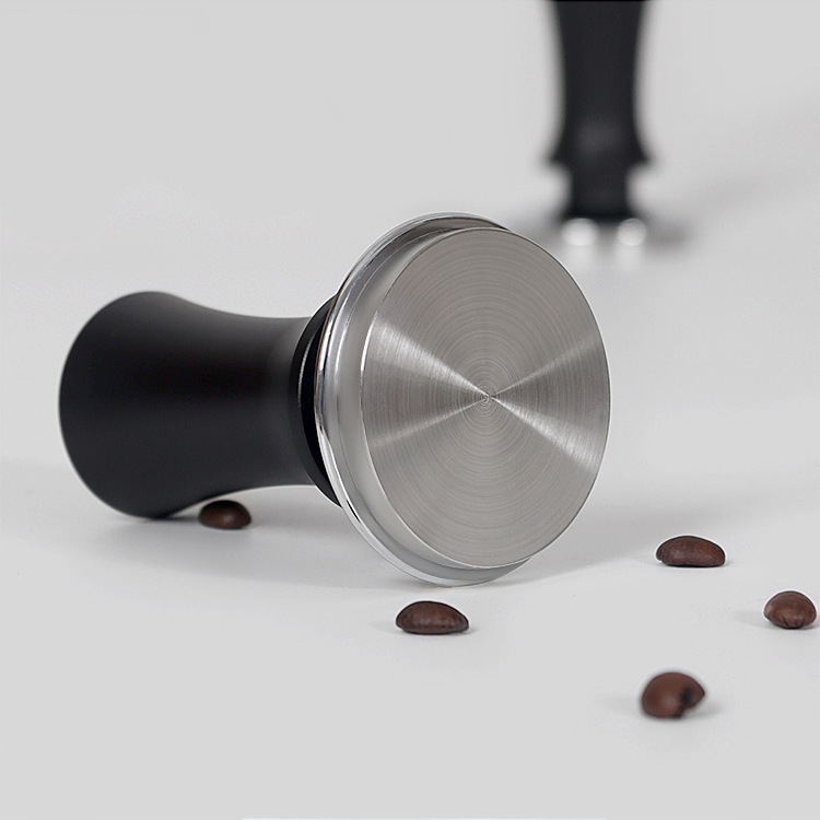 Presă pentru praf de cafea — oțel inoxidabil, echilibru cu arc, construcție solidă, reglabil, greutate 300–450 g