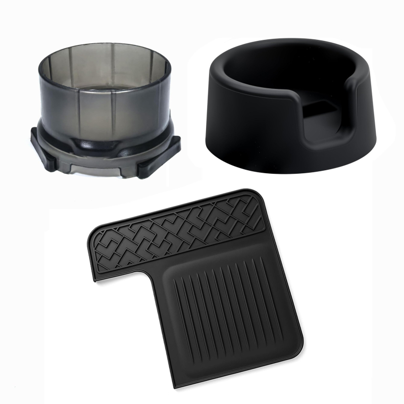 Σετ εξαρτημάτων φιλτραρίσματος καφετιέρα ES601 – βάση χειριστηρίου, δαχτυλίδι φιλτραρίσματος και επάνω αντιολισθητικό μαξιλαράκι (Μοντέλο ES601 • Φιλτράρισμα • Συσκευές φιλτραρίσματος καφέ • Αξεσουάρ)