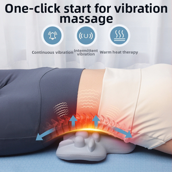 Електрически масажор за врата, рамене и гръб с нагряване — безжично дистанционно управление, таймер, механично управление, DR.MEETI 002