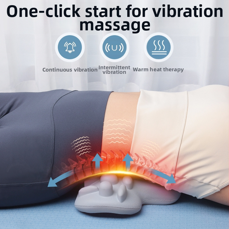 Електрически масажор за врата, рамене и гръб с нагряване — безжично дистанционно управление, таймер, механично управление, DR.MEETI 002