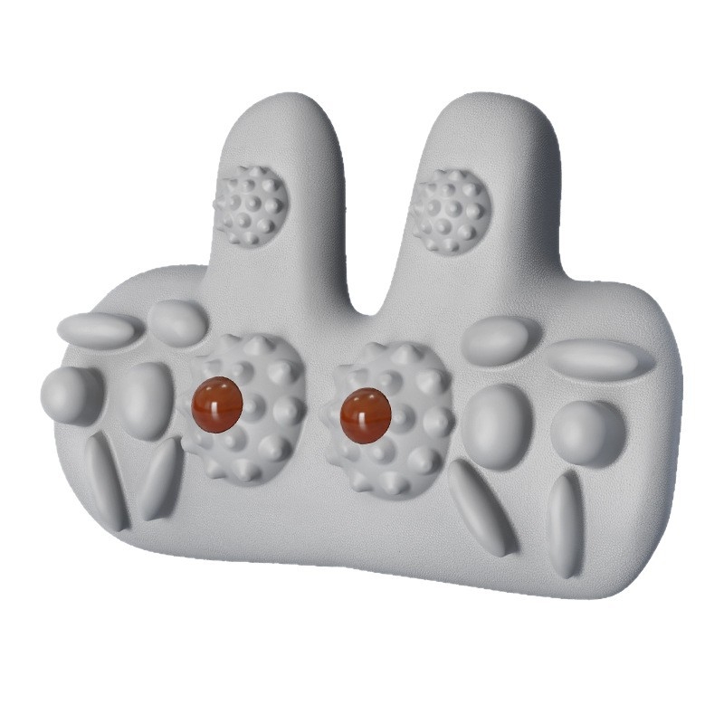 Ηλεκτρικός μασάζ για τον αυχένα, τους ώμους και την πλάτη με θέρμανση — Ασύρματο τηλεχειριστήριο, λειτουργία χρονισμού, μηχανικός έλεγχος, DR.MEETI 002