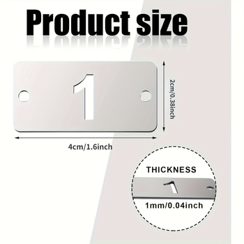 Τετράγωνες ψηφιακές πινακίδες αριθμών από ανοξείδωτο χάλυβα, γραμματοσειρά με κούφια γράμματα, Υλικό: Ανοξείδωτος χάλυβας 201, Χρήση: πινακίδα εξοπλισμού, Πεδίο εφαρμογής: Σχολεία/Εμπορικά Κέντρα/Νοσοκομεία/Ξενοδοχεία, Κωδικός προϊόντος fx20250809