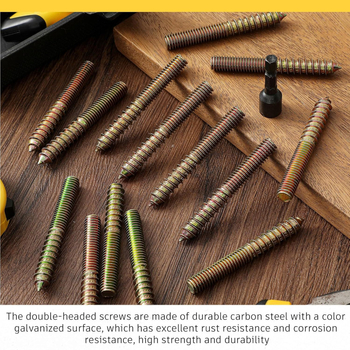 Βίδες κρεμάστρας με κεφαλή κώνου, επικάλυψη ψευδάργύρου, υλικό Α, εθνικό πρότυπο