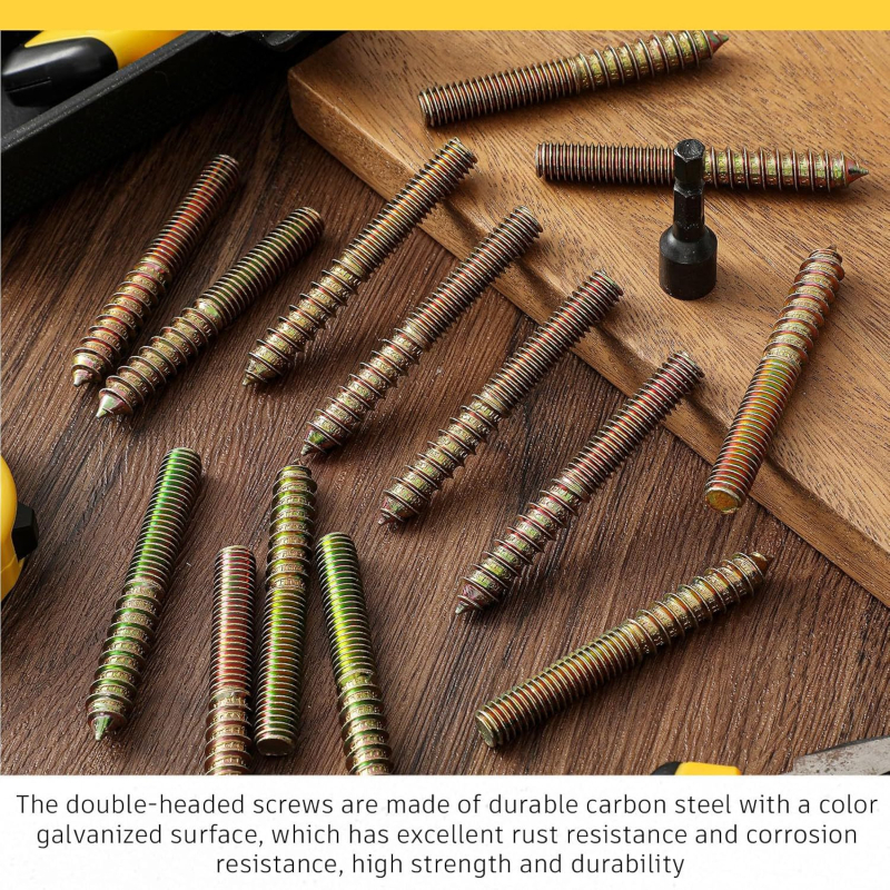 Βίδες κρεμάστρας με κεφαλή κώνου, επικάλυψη ψευδάργύρου, υλικό Α, εθνικό πρότυπο