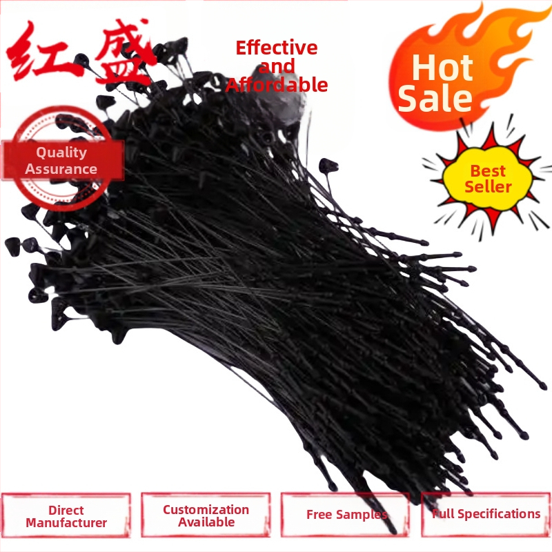 Ръчна шевна игла за шапки, PP полипропилен, HSS114, игла за етикети дрехи, марка HSS Hongsheng Plastic