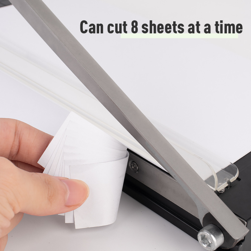 862-3 Három az egyben: sarokok kerekítése, lyukasztás és papírvágás — kompakt hordozható irodai eszköz