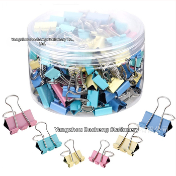 Fém papírklipszek – Dacheng, fém, 150 darabos csomag