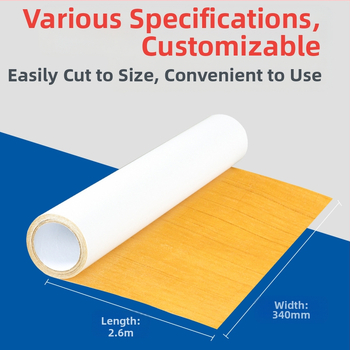 Ταινία διπλής όψεως για φλεξογραφικές πλάκες, βάση BOPP, κατάλληλη για πλάκες από ρητίνη και καουτσούκ