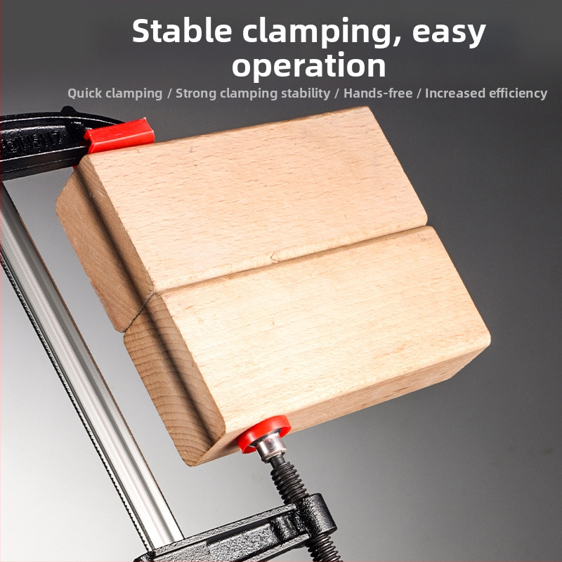 F клип за дървообработване, марка Enjoy, материал Ma steel + cast iron, приложение: дърводелско закрепване