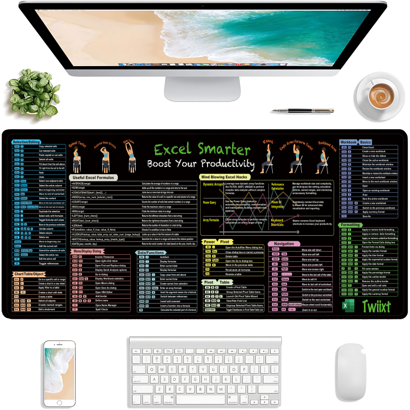 Didelis pelės kilimėlis iš Jiaji drobės su natūraliu neslystančiu guma, vienpusis paviršius, šilumos perdavimo spauda, stalinis kilimėlis