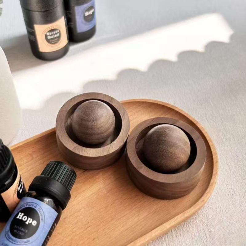 Difuzor de aromaterapie din lemn fag, marca Yifeng, difuzor din lemn, stil modern minimalist, pentru casă, dormitor și mașină