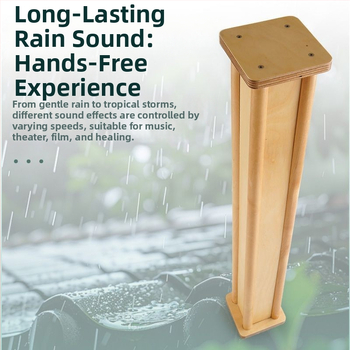 Rain Stick από ξύλο σημύδας για ήχο βροχής, γιόγκα και διαλογισμό — Μάρκα Orange, Μοντέλο 1063