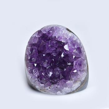 Ametiszt kristálycsoport — Qian Panger Jewelry, Kristály nyers kő, Modern minimál stílus, Termékkód QP-250716