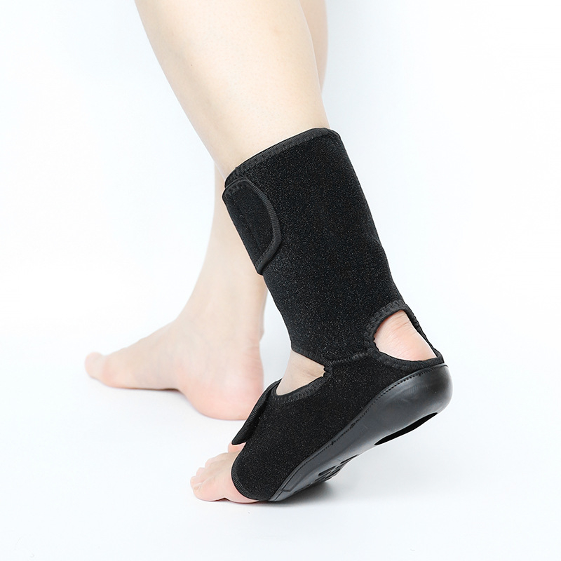 Глезен ортез с коригираща стелка за плоско стъпало, аркова подложка и поддръжка за Х-образни крака и валгус