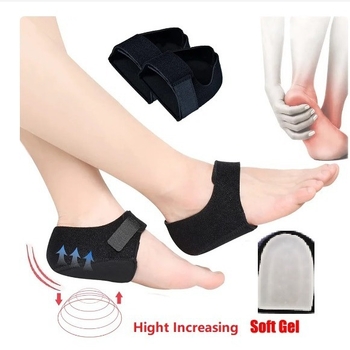 Κάλυμμα φτέρνας από σιλικόνη με Velcro – τρύπες, ενισχυμένος σχεδιασμός, υλικό: σιλικόνη (για όλες τις εποχές)