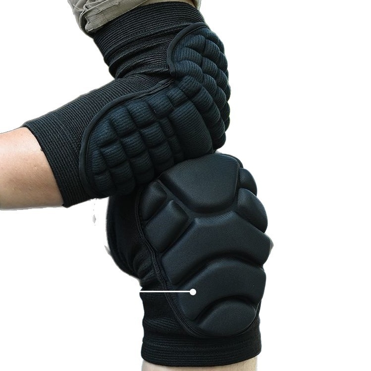 Προστατευτικά γονάτων και αγκών για τακτική εκπαίδευση, πολυεστερική ίνα, ενήλικες, μπατμίντον, προστασία γόνατος και αγκώνα