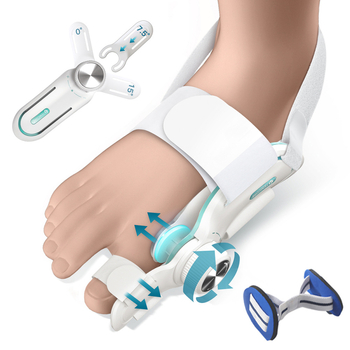 Ορθωτικό αντίχειρα για βαλγού με διαχωριστή ιμάντα φτέρνας, ρυθμιζόμενος κοχλίας, μοντέλο XH, PC (καλοκαίρι)