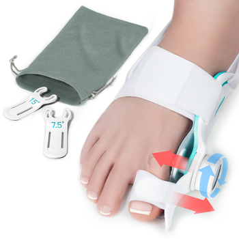 Ορθωτικό αντίχειρα για βαλγού με διαχωριστή ιμάντα φτέρνας, ρυθμιζόμενος κοχλίας, μοντέλο XH, PC (καλοκαίρι)