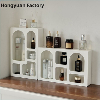 Ξύλινος ντουλάπι αποθήκευσης, απλός σχεδιασμός, για καλλυντικά και σετ τσαγιού, μοντέλο hyd987654