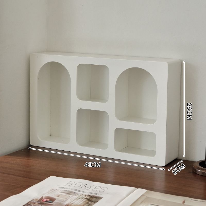 Ξύλινος ντουλάπι αποθήκευσης, απλός σχεδιασμός, για καλλυντικά και σετ τσαγιού, μοντέλο hyd987654