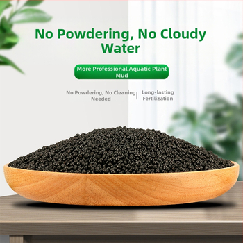 Substrat de nămol pentru plantele acvatice, amenajare acvariu, 20 kg, set de 50 buc.