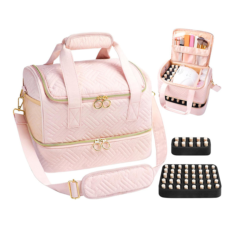 Τσαντάκι καλλυντικών κυβοειδούς σχήματος, πολυεστέρας, μοντέλο YBN548U, πολυχρηστικό για ταξίδια και αποθήκευση μακιγιάζ