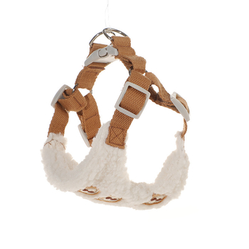 Ιμάντας για σκύλο με ύφασμα από μαλλί προβάτου, μοτίβο Teddy Bear, μη ελαστικό, Zhejiang 83405