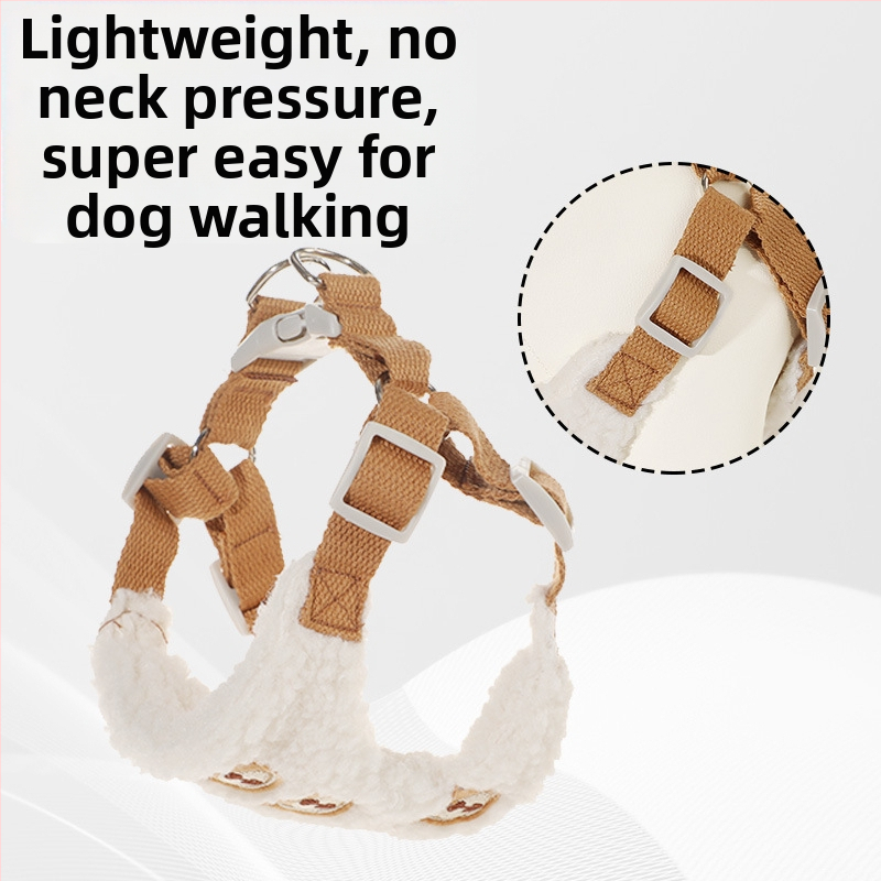 Šuns liemenė su avių vilnos medžiaga, Teddy meškiuko raštas, neištęsiantis, Zhejiang 83405