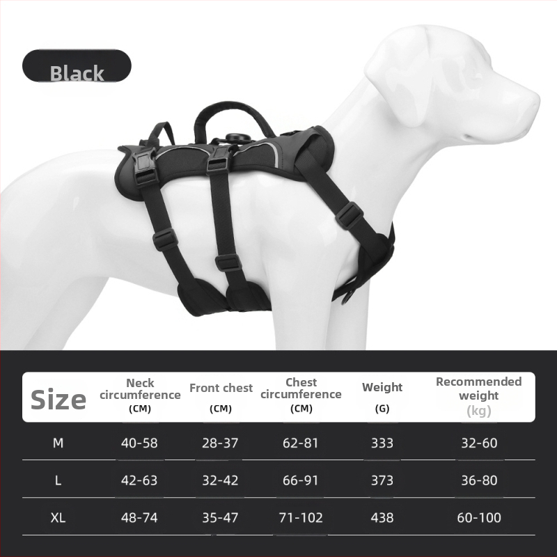 Θωρακικός ιμάντας σκύλου — Oxford ύφασμα, μοντέλο F5011, μη επεκτειόμενος ιμάντας, προέλευση Zhejiang