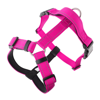 Νάιλον λουρί σκύλου με θωρακική ζώνη, αναδιπλούμενο, Rui Jin, μοντέλο 1-563
