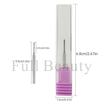 Τρυπανί νυχιών με κεφαλή λείανσης από βολφραμωμένο ατσάλι, μοντέλο G-514 — γρήγορη διάτρηση επιφάνειας νυχιών