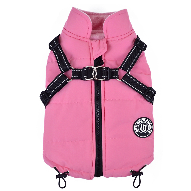 Îmbrăcăminte pentru câini: Vesta reflectorizantă, poliester, stil european și american, model FD112
