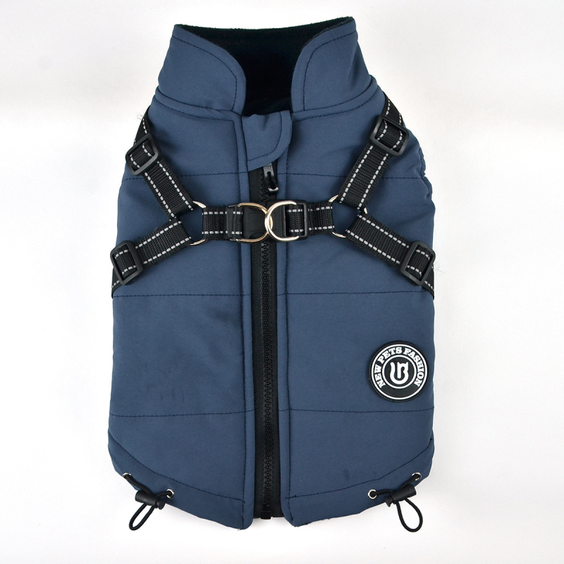 Îmbrăcăminte pentru câini: Vesta reflectorizantă, poliester, stil european și american, model FD112