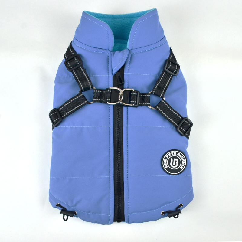 Îmbrăcăminte pentru câini: Vesta reflectorizantă, poliester, stil european și american, model FD112