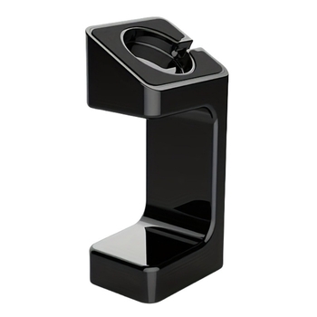 Függőleges óra töltőállvány, egy darabból készült konstrukció, ABS műanyag, függőleges kialakítás, spray bevonatú felület, kifinomult stílus