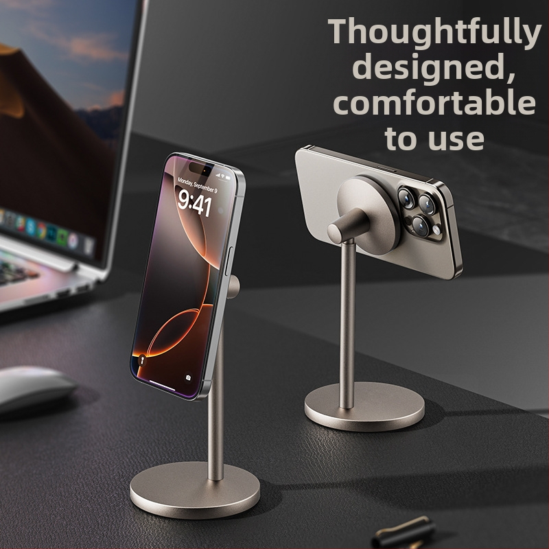 Stolný držiak na telefón MagSafe, hliníková zliatina, možnosť prispôsobenia