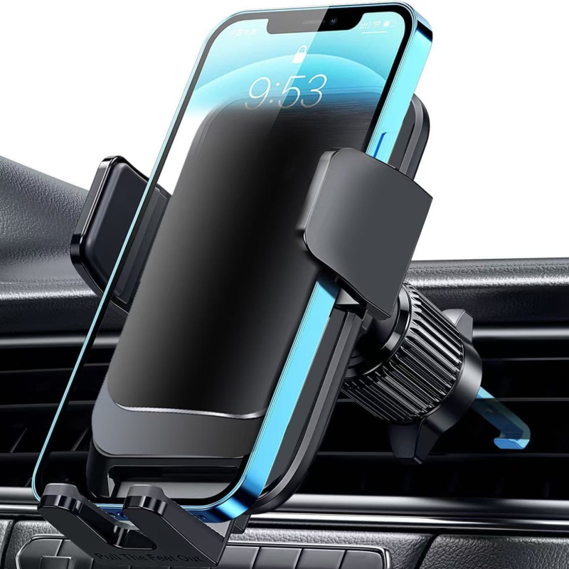 Getxuntong βάση αυτοκινήτου για smartphone - στήριξη σε αεραγωγό, πλαστικό, πλοήγηση, δυνατότητα προσαρμογής