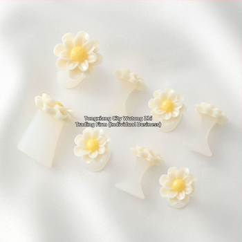 Διαχωριστής δακτύλων ποδιών για μανικιούρ με μαργαριτάρια σιλικόνης