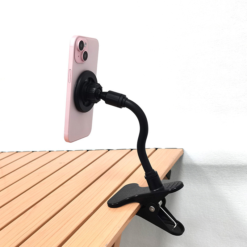 Επιτραπέζιο μαγνητικό στήριγμα τηλεφώνου με περιστροφή 360°, καθολικό, προσαρμόσιμο (κατασκευή από κράμα μαγνησίου-αλουμινίου)