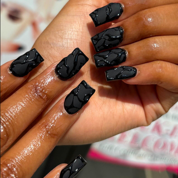 Autocolante pentru unghii – de purtat, model plaid, stiluri French, European and American, Spicy Girl, Sweet and Cool, TM-01-119