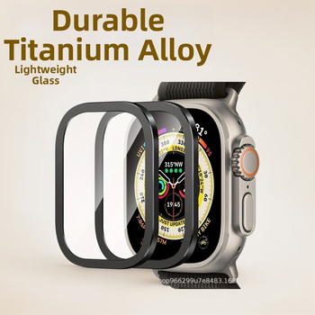 Carcasă de protecție pentru Apple Watch Ultra — aliaj de titan, 6 g, brand Prosperity, compatibil cu Apple Watch Ultra