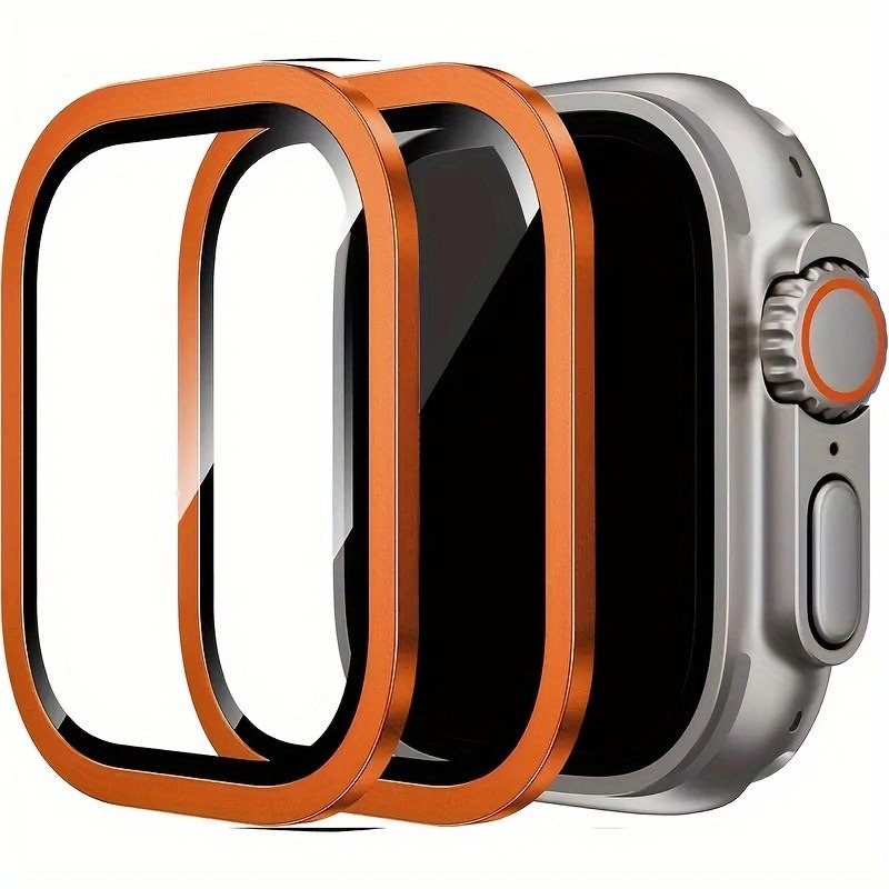Carcasă de protecție pentru Apple Watch Ultra — aliaj de titan, 6 g, brand Prosperity, compatibil cu Apple Watch Ultra