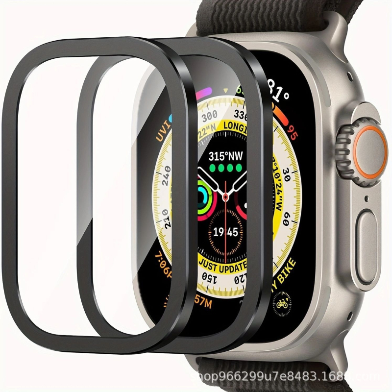 Carcasă de protecție pentru Apple Watch Ultra — aliaj de titan, 6 g, brand Prosperity, compatibil cu Apple Watch Ultra